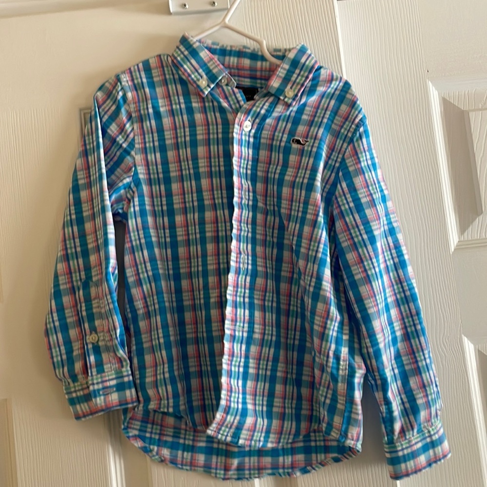 Vineyard vines boy 4t performance dress shirt